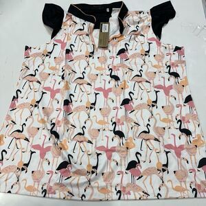 LOPEZ DeLux Dri Moisture Womens Size 3X  Sleeveless Active Polo Shirt NWT